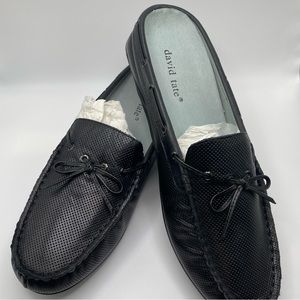 Black Slide Mule, New, Size 10